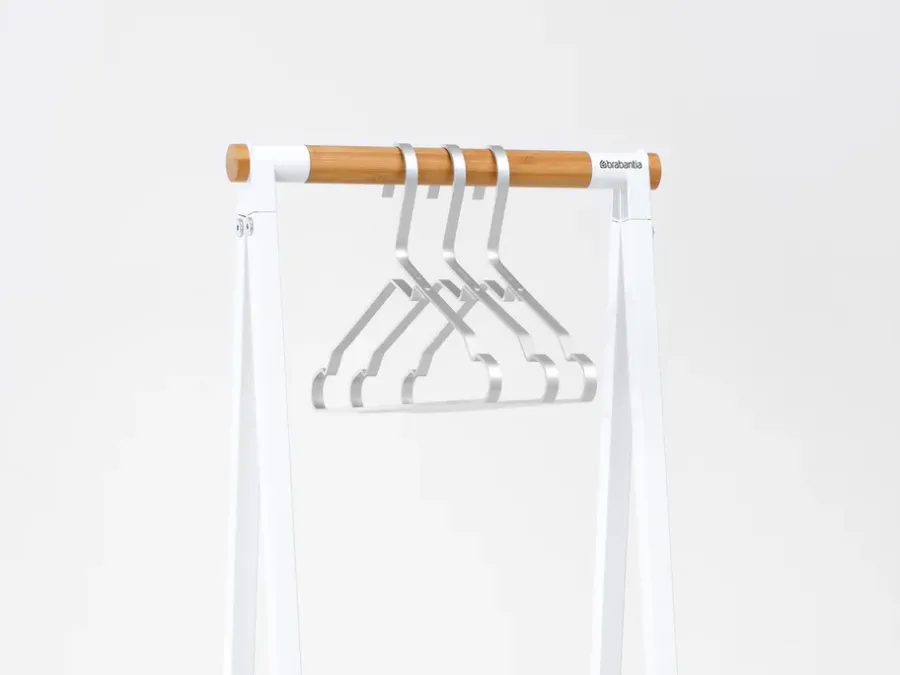 Brabantia Linn kledingrek compact, Wit< Kapstokken & Hangrekken