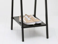 Brabantia Linn kledingrek compact, Zwart< Kapstokken & Hangrekken