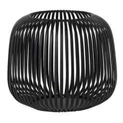Blomus Lito lantaarn kaarsenhouder Ø20 cm, Zwart< Kaarsenhouders & Kaarsenborden