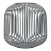Blomus Lito lantaarn kaarsenhouder Ø27.5 cm, Steel gray< Kaarsenhouders & Kaarsenborden