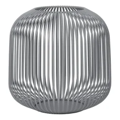 Blomus Lito lantaarn kaarsenhouder Ø27.5 cm, Steel gray< Kaarsenhouders & Kaarsenborden