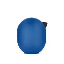 Normann Copenhagen Little Bird figuur, blauw - 4,5 cm.< Houten Beelden