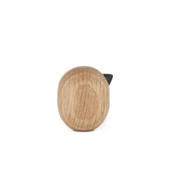 Normann Copenhagen Little Bird figuur eikenhout, 3 cm.< Houten Beelden