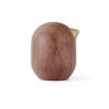 Normann Copenhagen Little Bird figuur walnoten, 3 cm< Houten Beelden