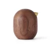 Normann Copenhagen Little Bird figuur walnoten, 4,5 cm< Houten Beelden
