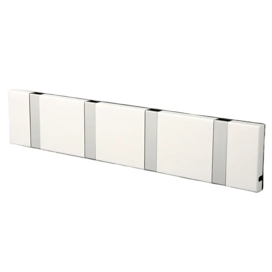 LoCa Knax kledinghanger 40 cm, wit-grijs< Kapstokken & Hangrekken