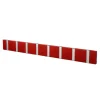 LoCa Knax kledinghanger 80 cm, rood-grijs< Kapstokken & Hangrekken