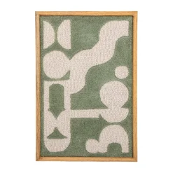 Bloomingville Longton muurdecoratie 45x65 cm, Green< Wanddecoraties