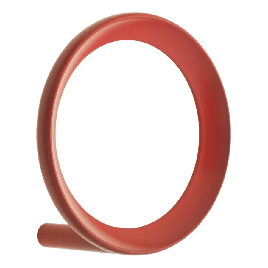Normann Copenhagen Loop haak medium Ø7,8 cm, Red< Haken & Hangers