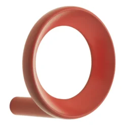 Normann Copenhagen Loop haak small Ø4,4 cm, Red< Haken & Hangers