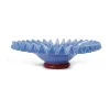 Byon Lori schaal L Ø38 cm, Lichtblauw-bordeauxrood< Decoratieve Schalen