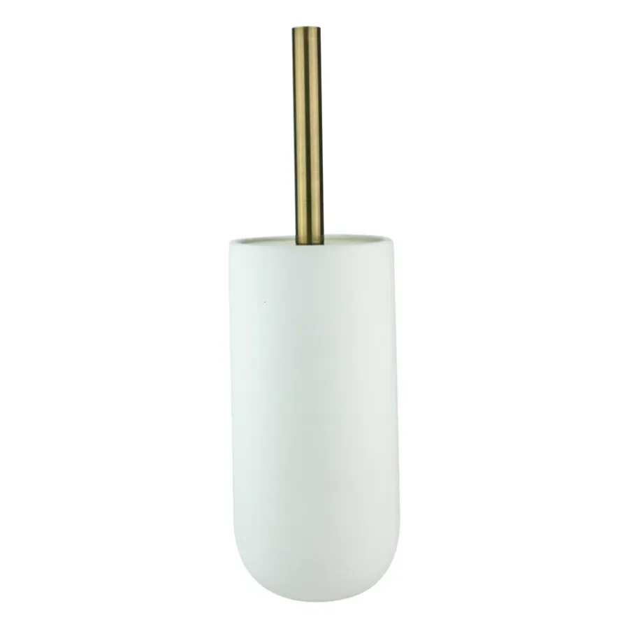 Mette Ditmer Lotus toiletborstel, wit< Toiletborstels
