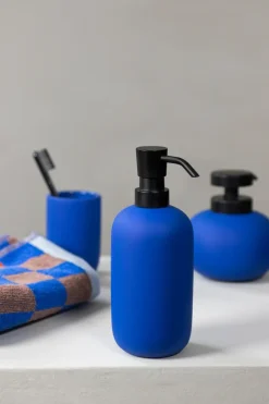 Mette Ditmer Lotus zeepdispenser hoog, Cobalt< Zeepdispensers & Zeepschaaltjes