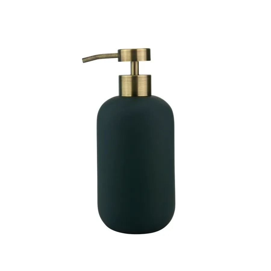 Mette Ditmer Lotus zeepdispenser hoog, anthracite< Zeepdispensers & Zeepschaaltjes