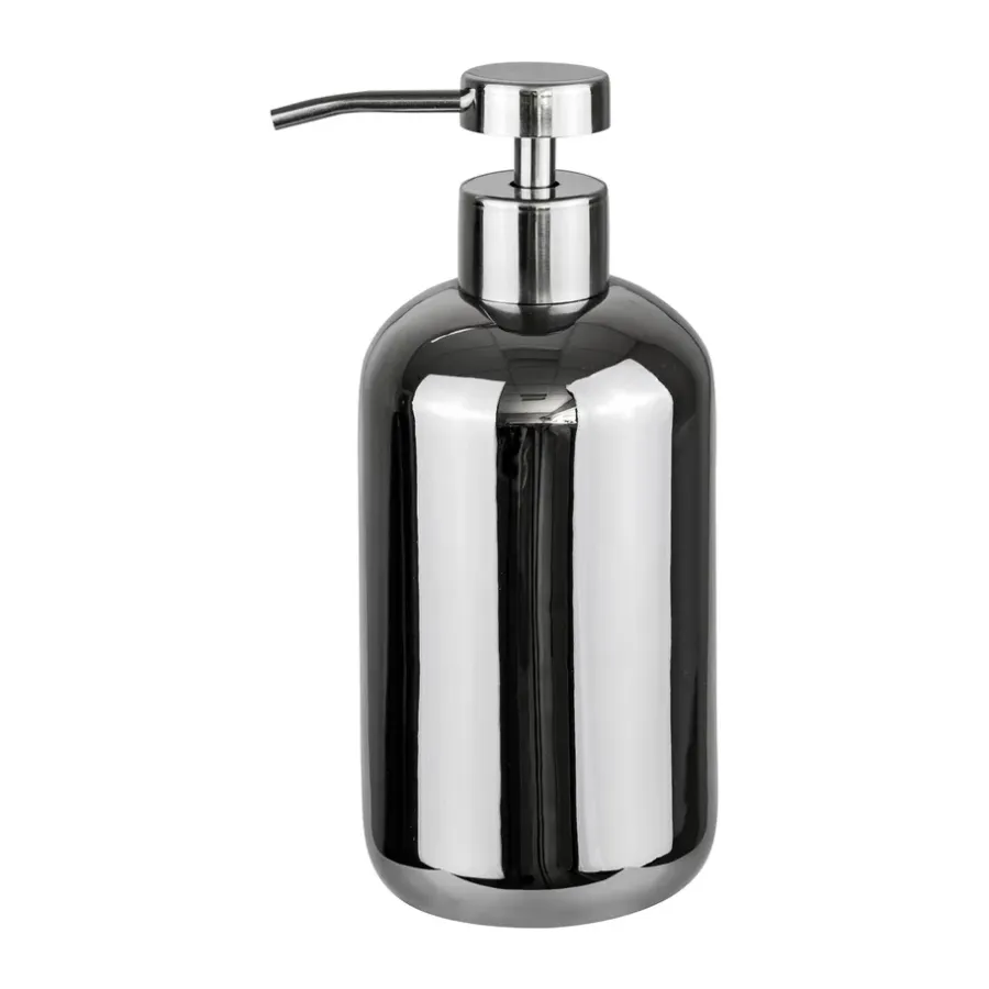 Mette Ditmer Lotus zeepdispenser hoog, Chrome< Zeepdispensers & Zeepschaaltjes