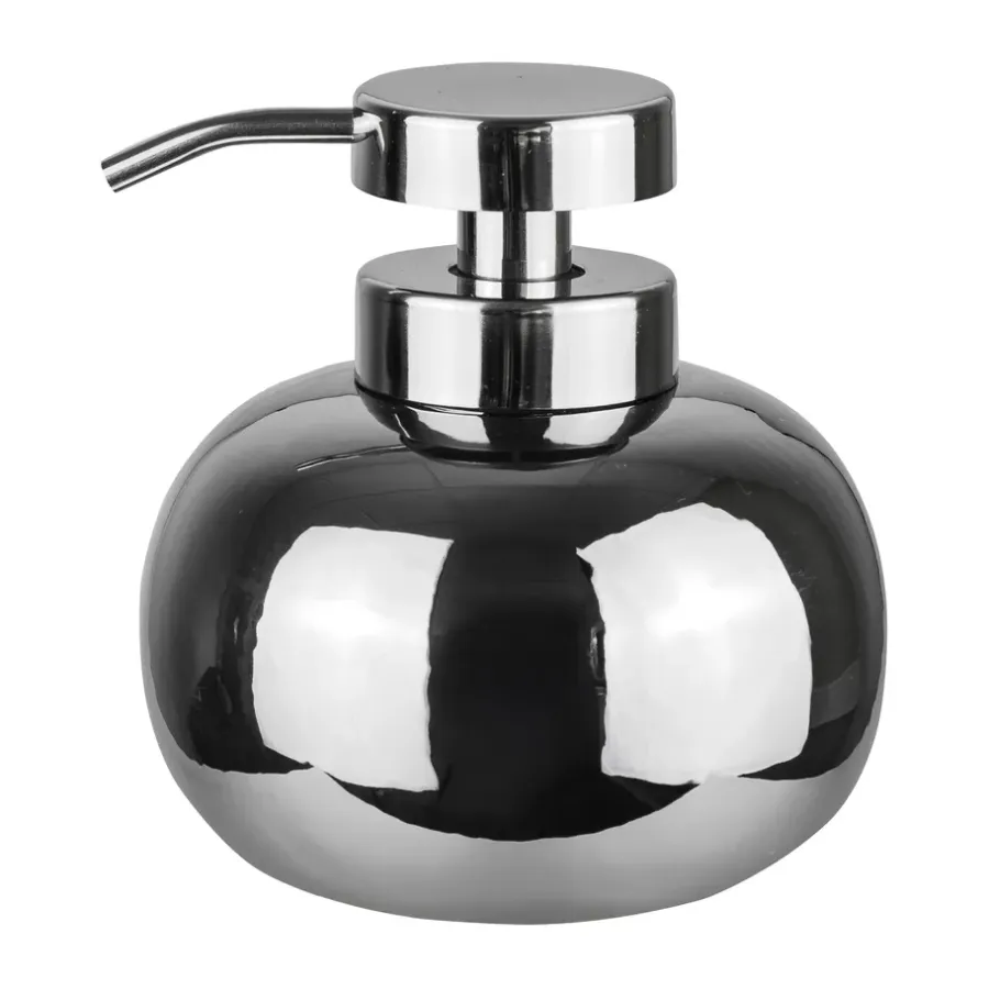 Mette Ditmer Lotus zeepdispenser laag, Chrome< Zeepdispensers & Zeepschaaltjes