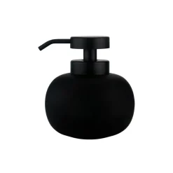 Mette Ditmer Lotus zeepdispenser laag, zwart< Zeepdispensers & Zeepschaaltjes