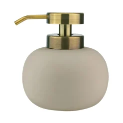 Mette Ditmer Lotus zeepdispenser, zand (gebroken wit)< Zeepdispensers & Zeepschaaltjes
