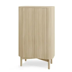Northern Loud tall kast 143 cm, Light oiled oak< Kasten & Vitrines