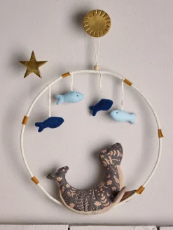 Bloomingville Lulo mobiel, Zeehond< Babymobielen|Kinderkamer Interieuraccessoires
