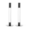 Orrefors Lumiere kandelaar 26,5 cm 2-pack, Transparant< Kandelaars