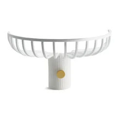 KLONG Lunett objects kapstok met haak, Wit< Garderobehaken & Hoedenplanken