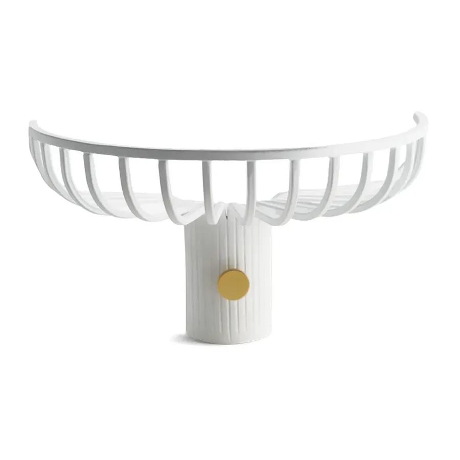 KLONG Lunett objects kapstok met haak, Wit< Garderobehaken & Hoedenplanken