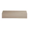 Mojoo Lux gelakte opbergdoos 38x19x7 cm, Fawn< Dozen & Boxen
