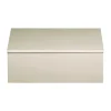 Mojoo Lux gelakte opbergdoos 19x19x7 cm, Latte< Dozen & Boxen