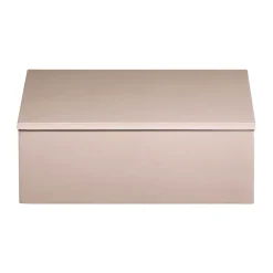Mojoo Lux gelakte opbergdoos 19x19x7 cm, Powder rose< Dozen & Boxen