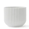 Lyngby Porcelæn Lyngby bloempot wit, Ø18,9 cm< Bloempotten