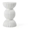 Lyngby Porcelæn Lyngby Tura Kandelaar 14 cm, Wit< Kandelaars