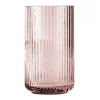 Lyngby Porcelæn Lyngby Vaas, burgundy, 25 cm< Vazen