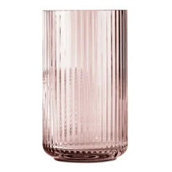Lyngby Porcelæn Lyngby Vaas, burgundy, 25 cm< Vazen