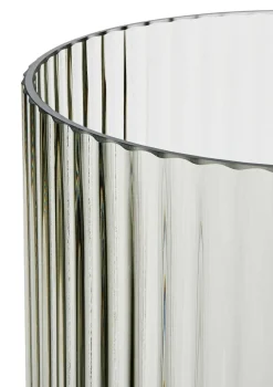 Lyngby Porcelæn Lyngby vaas glas smoke, 31 cm< Vazen