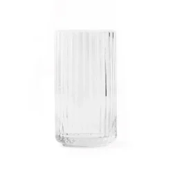 Lyngby Porcelæn Lyngby vaas glas transparant, 15 cm.< Vazen