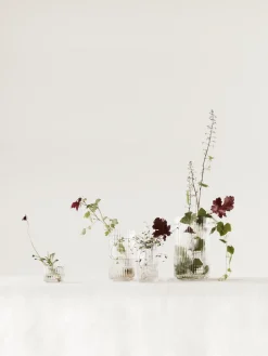 Lyngby Porcelæn Lyngby vaas glas transparant, 25 cm.< Vazen