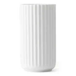 Lyngby Porcelæn Lyngby vaas wit, 15 cm.< Vazen