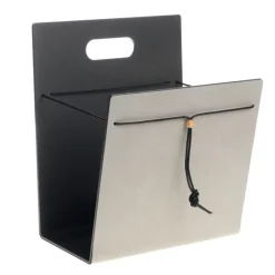 LIND DNA Magazine Holder Nupo M, Light grey-anthracite< Tijdschriftenrekken