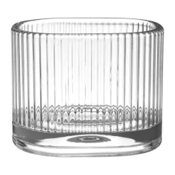 Orrefors Magische kaarsenhouder super ellipse 7 cm, Helder< Kaarsenhouders & Kaarsenborden