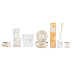 Voluspa Maison Blanc 3-wick Tin geurkaars 40 uur, Italian Bellini< Geurkaarsen & Aroma Diffusers
