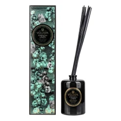 Voluspa Maison Noir geurstokjes 177 ml, French Linen< Geurkaarsen & Aroma Diffusers