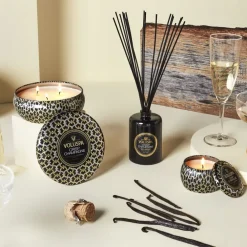 Voluspa Maison Noir geurstokjes 177 ml, Crisp Champagne< Geurkaarsen & Aroma Diffusers
