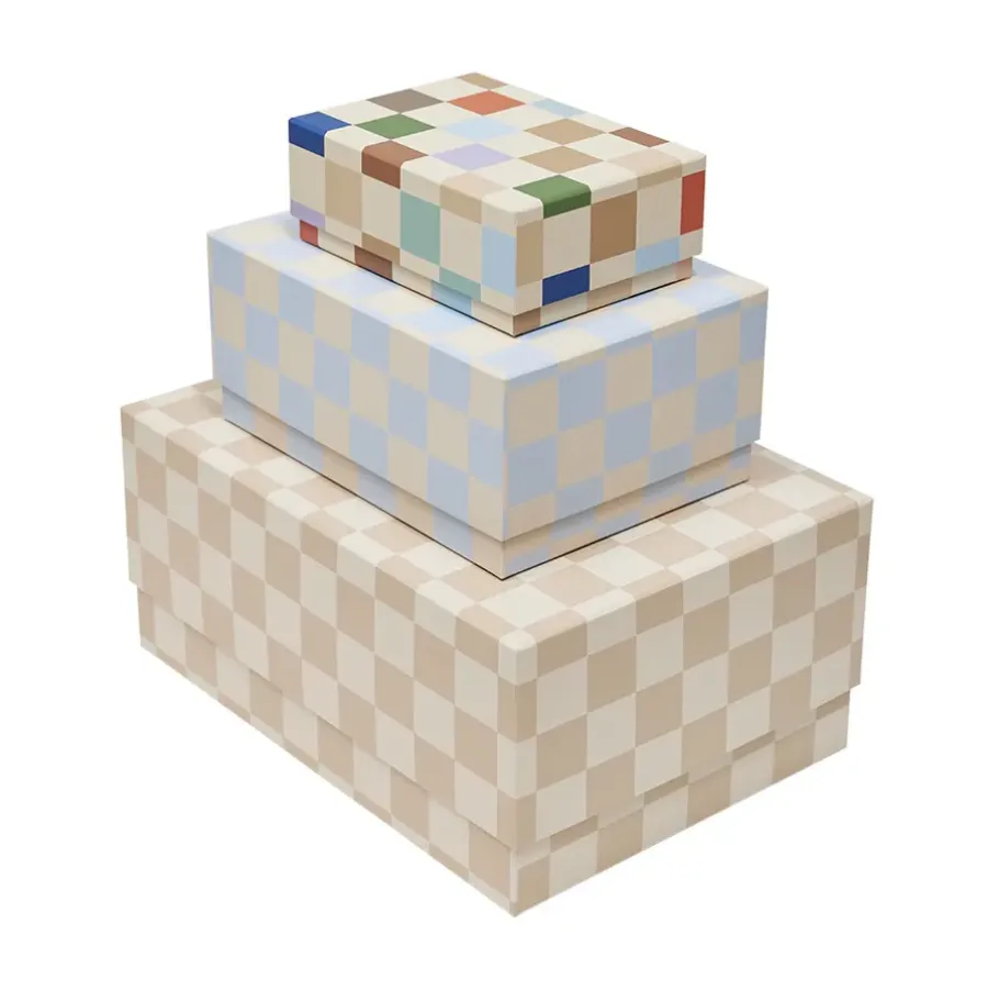 OYOY Mana opbergdozen 3-delig, Multi< Dozen & Boxen