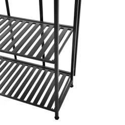 MUUBS Manhattan High wandrek 65,5x33x111 cm, Black< Planken & Planksystemen