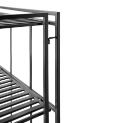MUUBS Manhattan High wandrek 65,5x33x111 cm, Black< Planken & Planksystemen