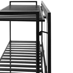 MUUBS Manhattan Low wandrek 65,5x33x79,5 cm, Black< Planken & Planksystemen