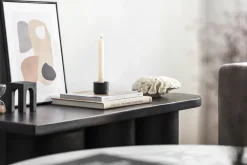 Villeroy & Boch Manufacture Rock Home kandelaar 4,8 cm, Zwart< Kandelaars