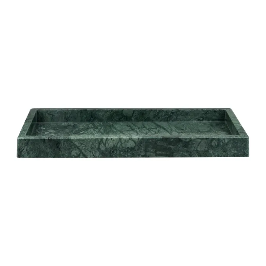 Mette Ditmer Marble decoratie dienblad 16x31 cm, Donker bos< Decoratieve Accessoires|Decoratieve Dienbladen