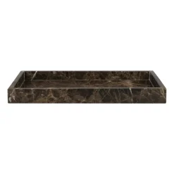Mette Ditmer Marble dienblad 16x31 cm, Bruin< Decoratieve Accessoires|Decoratieve Dienbladen